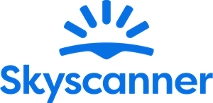 In Partnership with Skyscanner Skyscanner Partnership logo